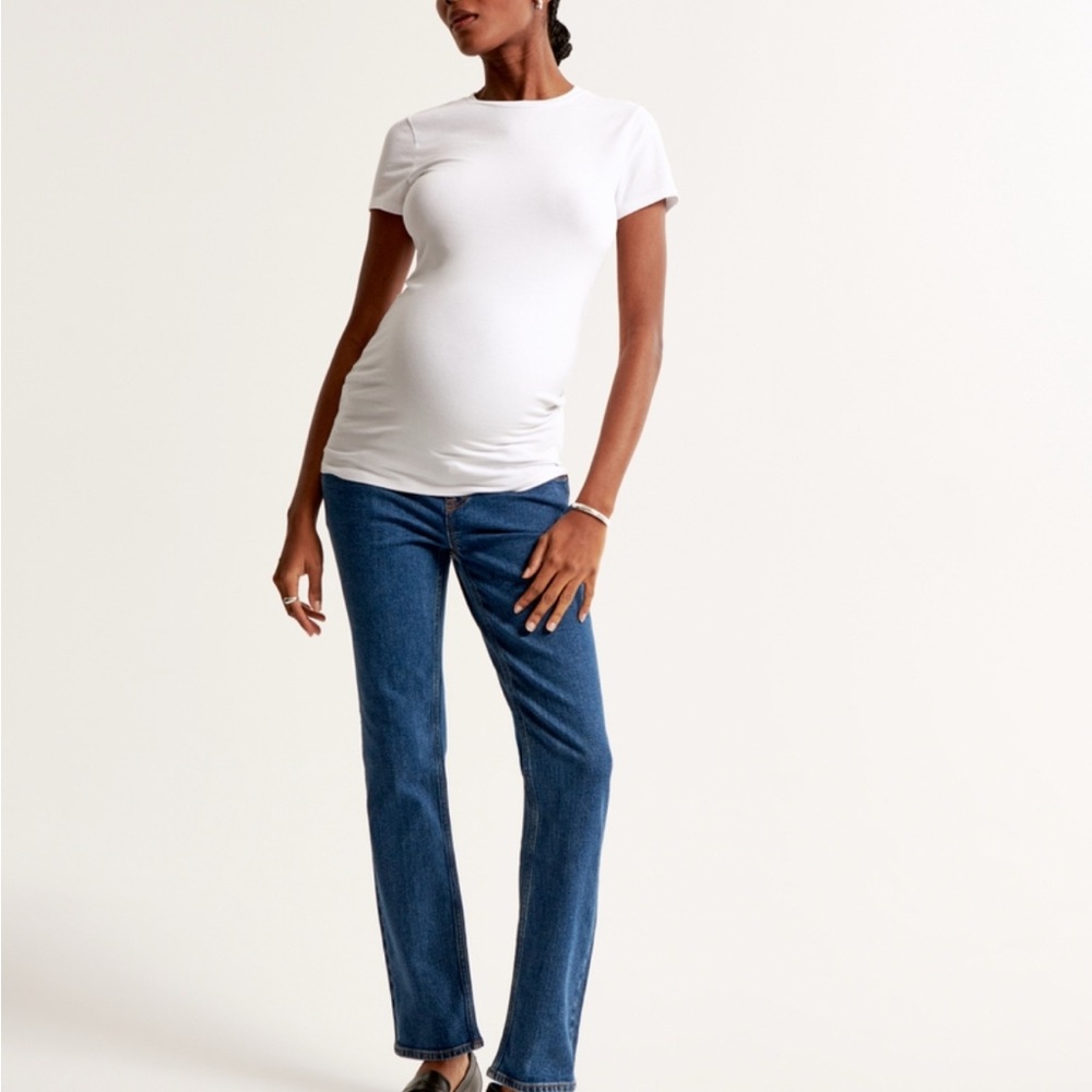 Abercrombie & Fitch Blue Straight Leg Jeans